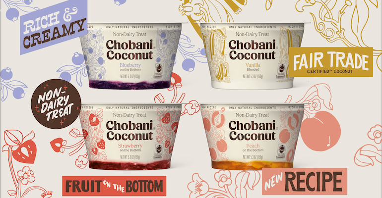 Chobani coconut yogurt is now Fair Trade certified
